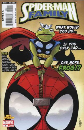 Spider-Man Family (2nd Series) 6 published by Marvel with cover art by Chris Eliopoulos