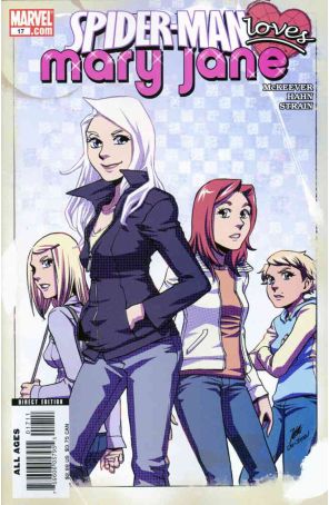 Spider-Man Loves Mary Jane 17 published by Marvel with cover art by Takeshi Miyazawa