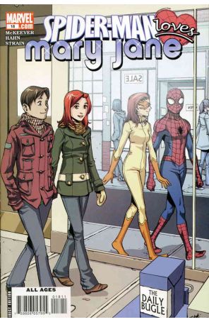 Spider-Man Loves Mary Jane 18 published by Marvel with cover art by Takeshi Miyazawa