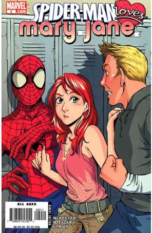 Spider-Man Loves Mary Jane 2 published by Marvel with cover art by Takeshi Miyazawa