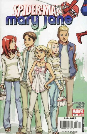 Spider-Man Loves Mary Jane 20 published by Marvel with cover art by Takeshi Miyazawa