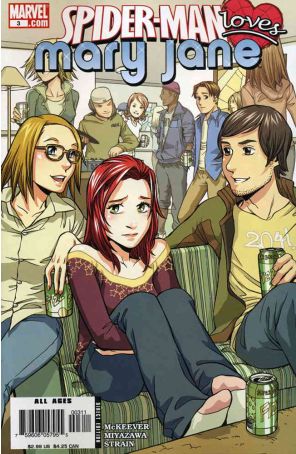 Spider-Man Loves Mary Jane 3 published by Marvel with cover art by Takeshi Miyazawa