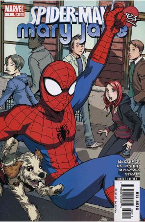 Spider-Man Loves Mary Jane 7 published by Marvel with cover art by Takeshi Miyazawa