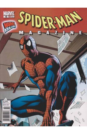 Spider-Man Magazine (2nd Series) 15A published by Marvel with cover art by Mark Brooks