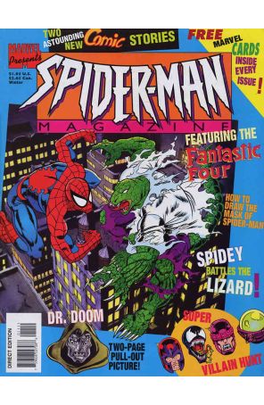 Spider-Man Magazine 11 (with card) published by Marvel