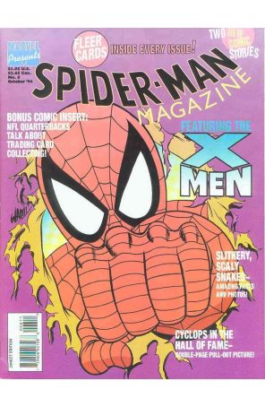 Spider-Man Magazine 6 (with card) published by Marvel