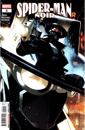 Spider-Man Noir (3rd Series) 5 published by Marvel with cover art by Simone Di Meo