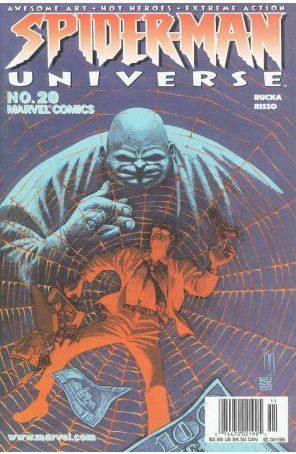 Spider-Man Universe 20 published by Marvel with cover art by Eduardo Risso