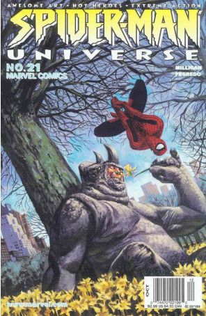 Spider-Man Universe 21 published by Marvel with cover art by Duncan Fegredo