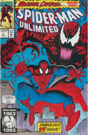 Spider-Man Unlimited 1 published by Marvel with cover art by Ron Lim