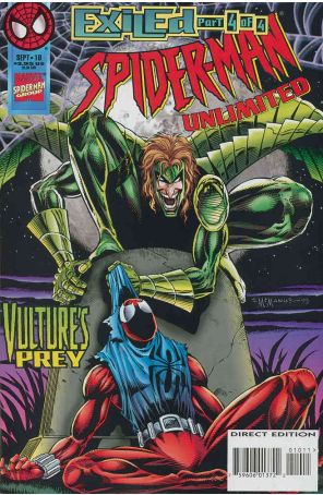 Spider-Man Unlimited 10 published by Marvel with cover art by Shawn McManus
