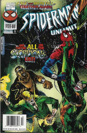 Spider-Man Unlimited 13 (Newsstand) published by Marvel with cover art by Frank Teran