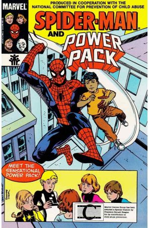Spider-Man, Power Pack 1B published by Marvel with cover art by John Byrne