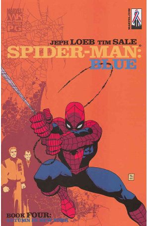 Spider-Man: Blue 4 published by Marvel with cover art by Tim Sale