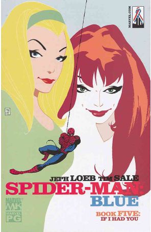 Spider-Man: Blue 5 published by Marvel with cover art by Tim Sale