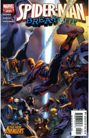 Spider-Man: Breakout 5 published by Marvel with cover art by Manuel Garcia