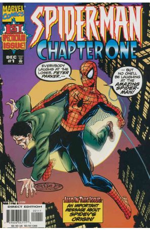 Spider-Man: Chapter One 1 published by Marvel with cover art by John Byrne