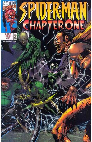 Spider-Man: Chapter One 2C published by Marvel with cover art by Jae Lee
