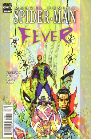 Spider-Man: Fever 1 published by Marvel with cover art by Brendan McCarthy