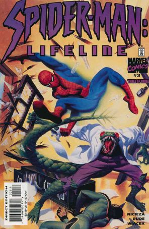 Spider-Man: Lifeline 3 published by Marvel with cover art by Steve Rude