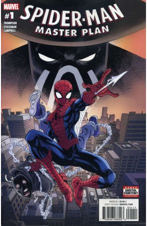Spider-Man: Master Plan 1 published by Marvel with cover art by Nathan Stockman