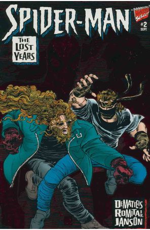Spider-Man: The Lost Years 2 published by Marvel with cover art by John Romita Jr.