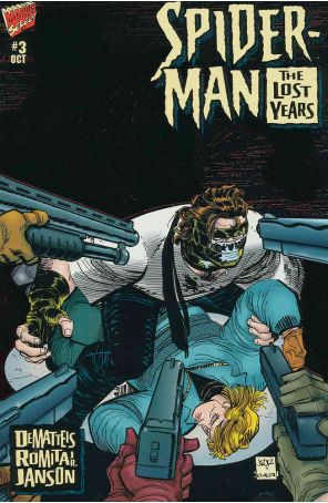 Spider-Man: The Lost Years 3 published by Marvel with cover art by John Romita Jr.