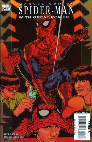 Spider-Man: With Great Power  5 published by Marvel with cover art by Tony Harris
