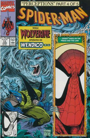 Spider-Man 11 published by Marvel with cover art by Todd McFarlane