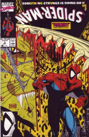 Spider-Man 3 published by Marvel with cover art by Todd McFarlane