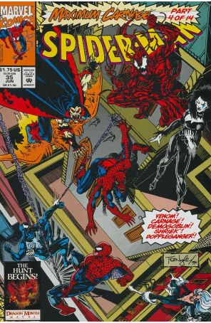Spider-Man 35 published by Marvel with cover art by Tom Lyle