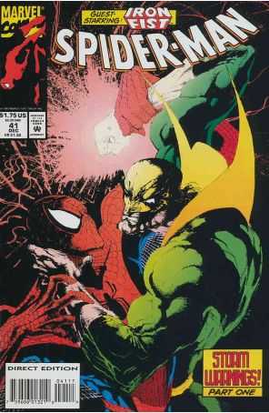 Spider-Man 41 published by Marvel with cover art by Jae Lee
