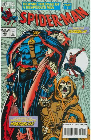 Spider-Man 48 published by Marvel with cover art by Tom Lyle