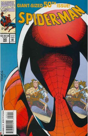 Spider-Man 50 published by Marvel with cover art by Tom Lyle