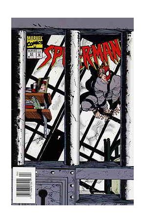 Spider-Man 57 (Newsstand) published by Marvel with cover art by John Romita Jr.