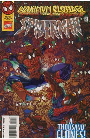 Spider-Man 61 published by Marvel with cover art by Tom Lyle