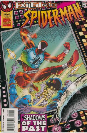 Spider-Man 62 published by Marvel with cover art by Pat Broderick