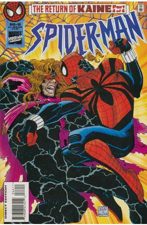 Spider-Man 66 published by Marvel with cover art by John Romita Jr.