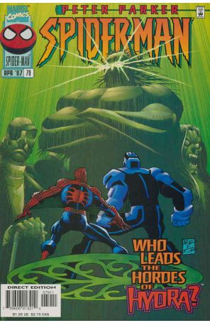 Spider-Man 79 published by Marvel with cover art by John Romita Jr.