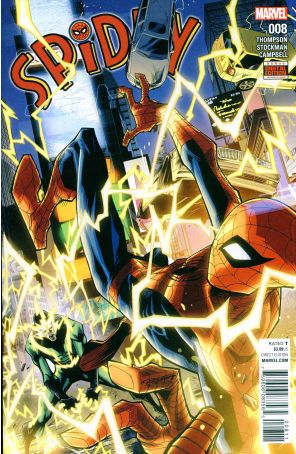 Spidey (Marvel) 8 published by Marvel with cover art by Khary Randolph