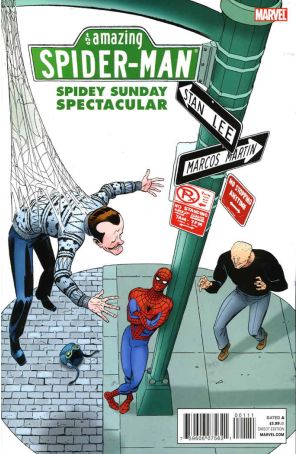Spidey Sunday Spectacular! 1 published by Marvel with cover art by Marcos Martin