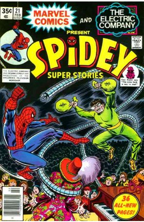 Spidey Super Stories 21 published by Marvel