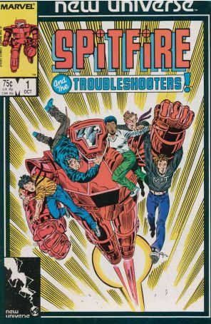 Spitfire and the Troubleshooters 1 published by Marvel