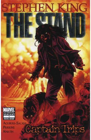 The Stand: Captain Trips 1 (2nd) published by Marvel with cover art by Michael Perkins