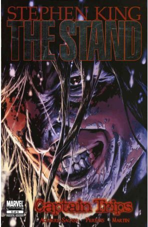 The Stand: Captain Trips 5 published by Marvel with cover art by Lee Bermejo
