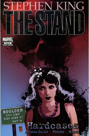 The Stand: Hardcases 3 published by Marvel with cover art by Tomm Coker