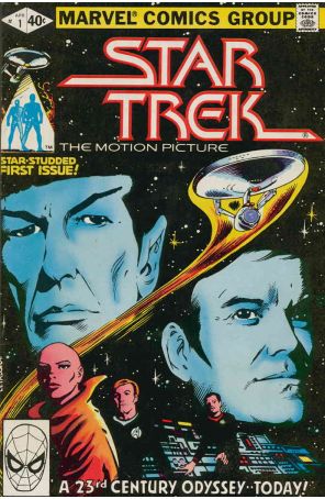 Star Trek (2nd Series) 1 published by Marvel with cover art by Steve Leialoha