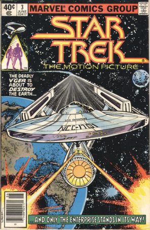 Star Trek (2nd Series) 3 (Newsstand) published by Marvel with cover art by Bob Wiacek