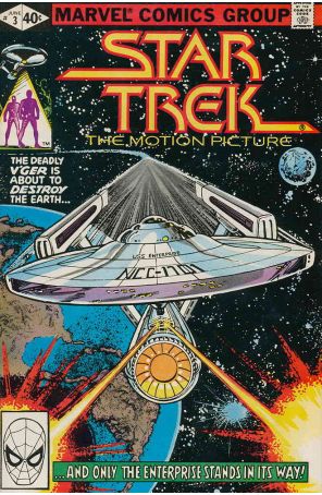 Star Trek (2nd Series) 3 published by Marvel with cover art by Bob Wiacek