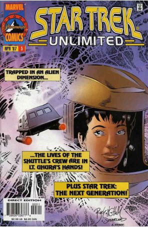 Star Trek Unlimited 3 published by Marvel with cover art by Mark Buckingham